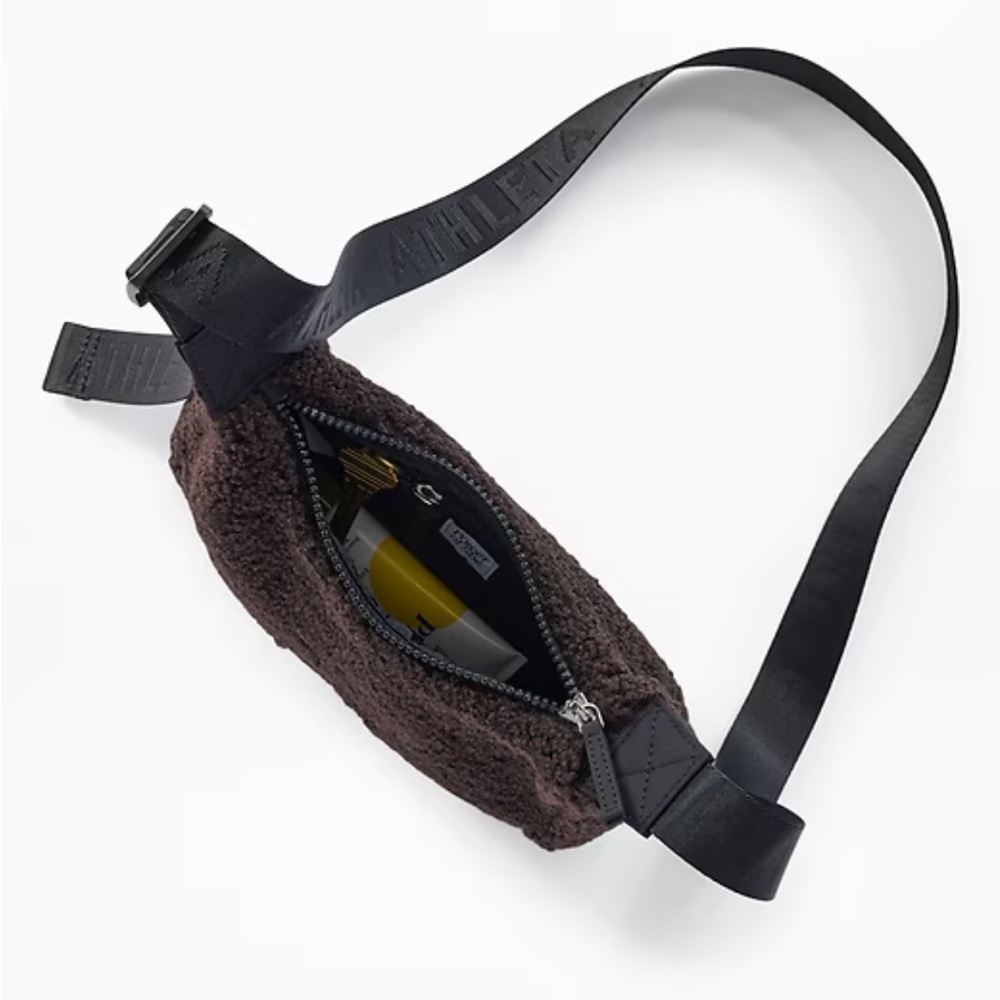 Athleta All About Sherpa Mini Crescent Bag - Picture 3 of 5